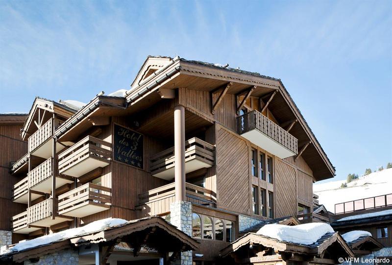 Hotel Des Trois Vallees Courchevel Esterno foto