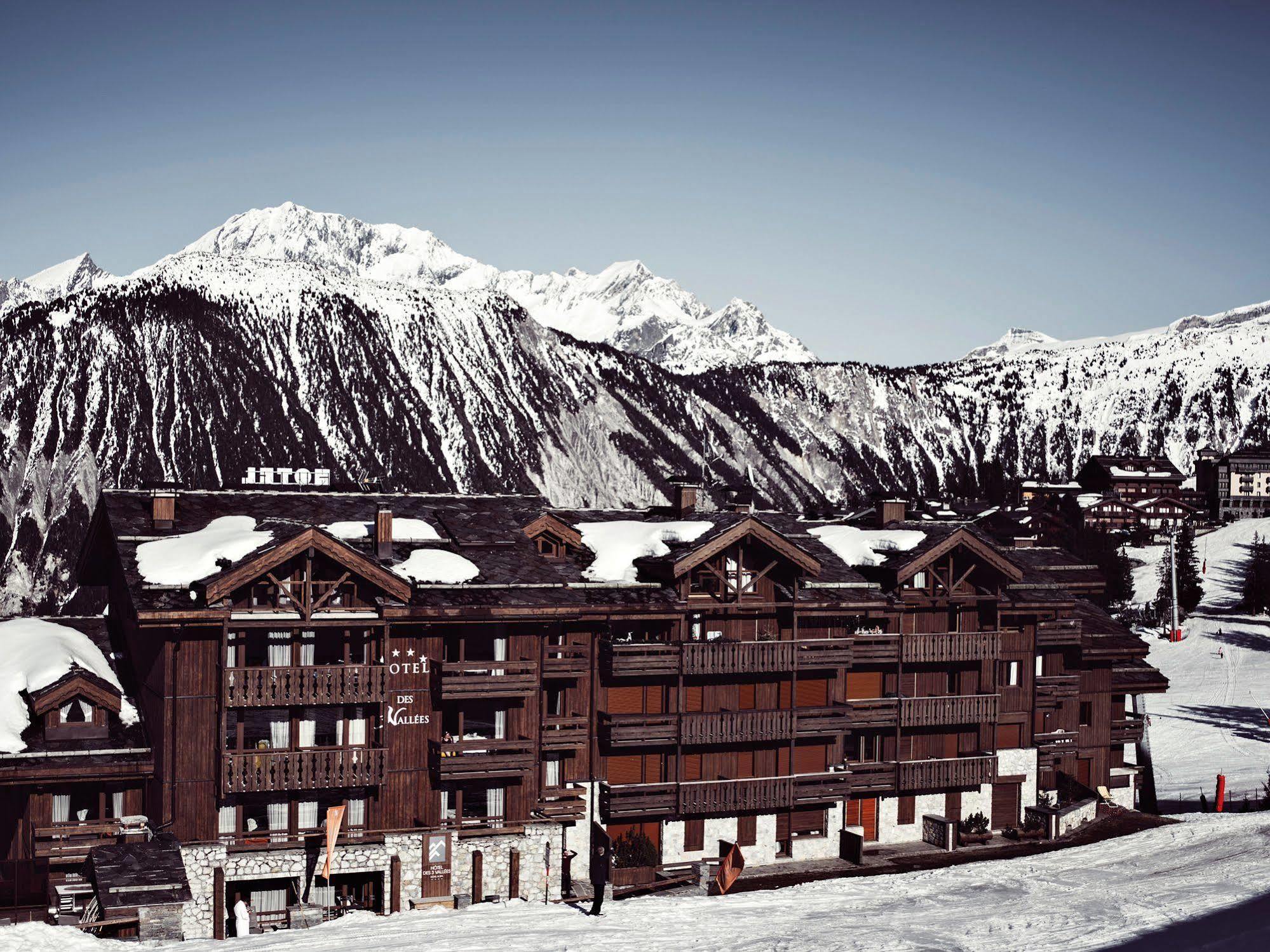 Hotel Des Trois Vallees Courchevel Esterno foto